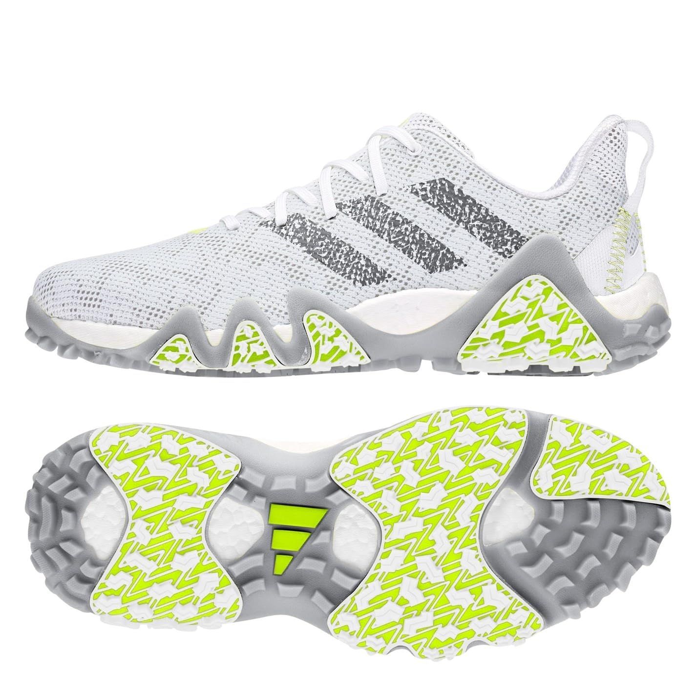 [アディダスゴルフ] ゴルフシューズ コードカオス22 フットウェアホワイト／グレースリー／ルシッドレモン 28.5 cm [フットウェアホワイト／グレースリー／ルシッドレモン] [28.5 cm]