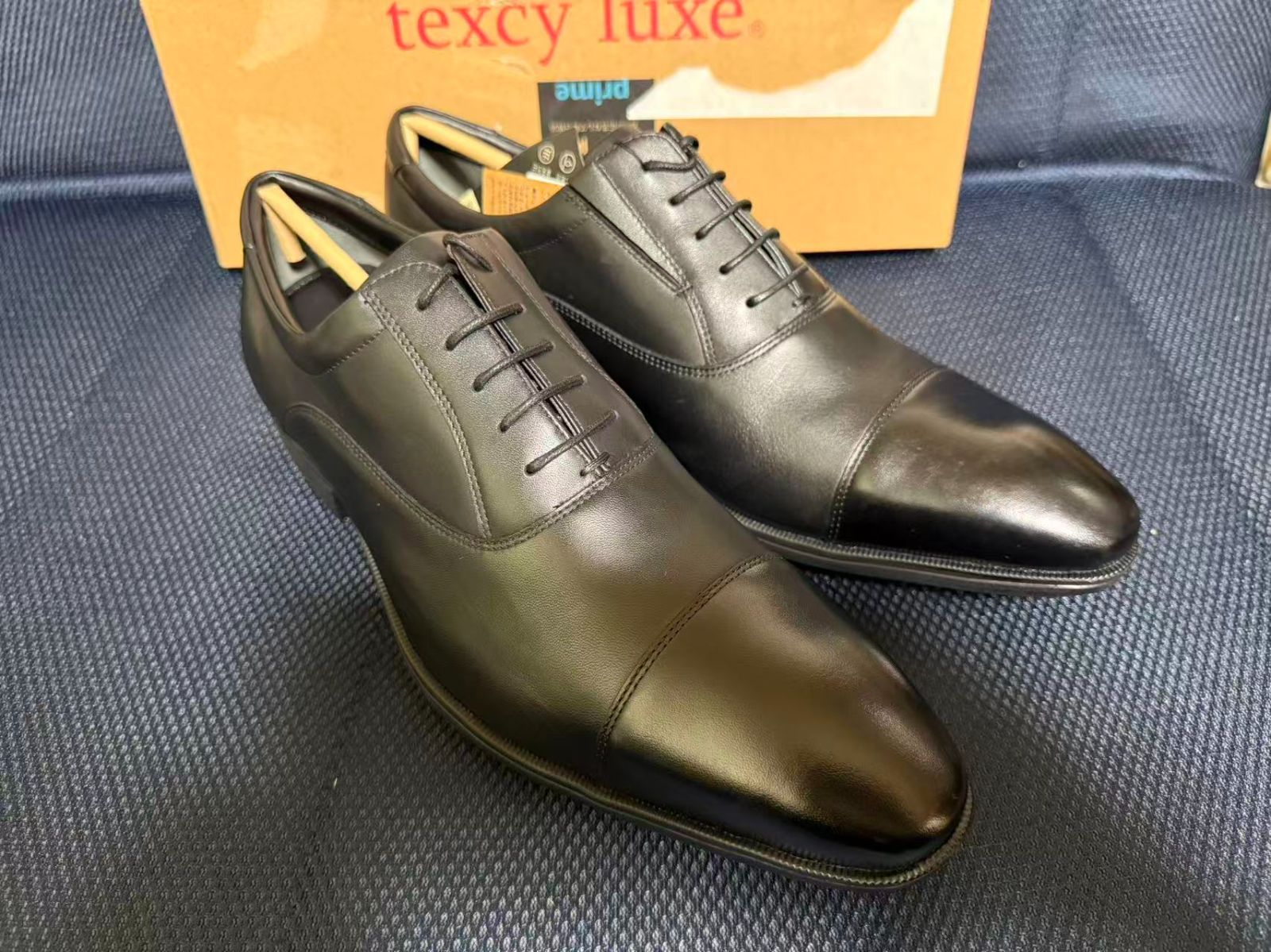 アウトレット テクシーリュクス ビジネスシューズ アシックス商事 本革 ゴアテックス メンズ 25.5CM 処分