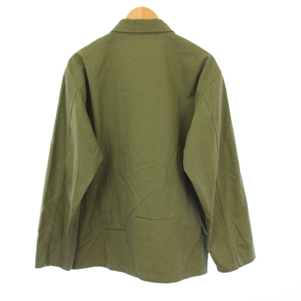 ワイパーインク WAIPER.inc 1940 s U.S.ARMY M-47 HBT ユーティリティージャケット ミリタリージャケット M カーキ WP1082 KH
