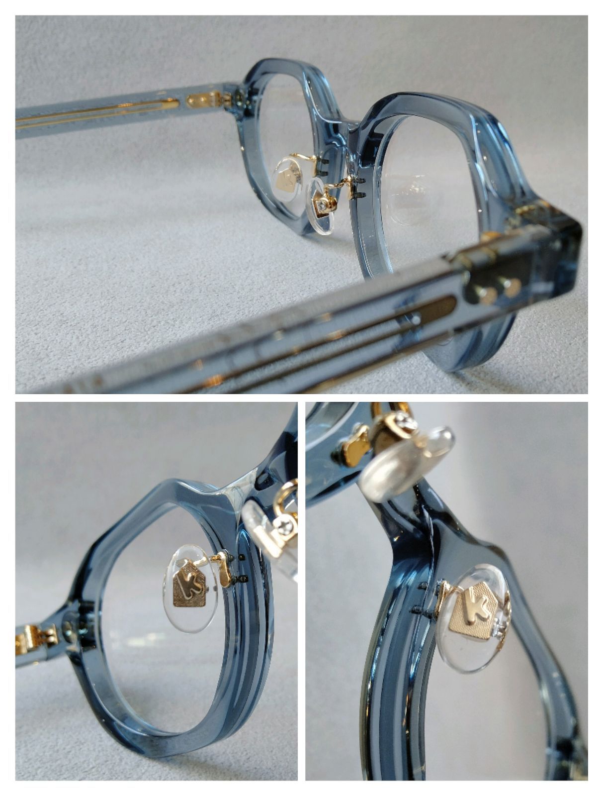 kikiki optique × Filton Special Collaboration KOP-F01 Col.04 Blue DESIGN by kikiki optique 品コラボモデル WWW_SMP1DAWEKUDUS_SCH_ID