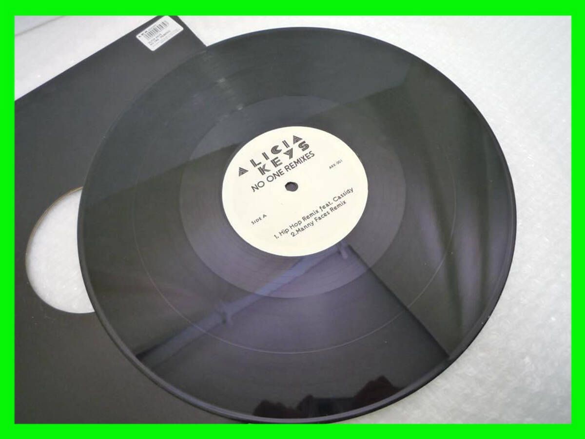LP 激レア ALICIA KEYS / No One Remixes / アリシア キーズ / HIP HOP