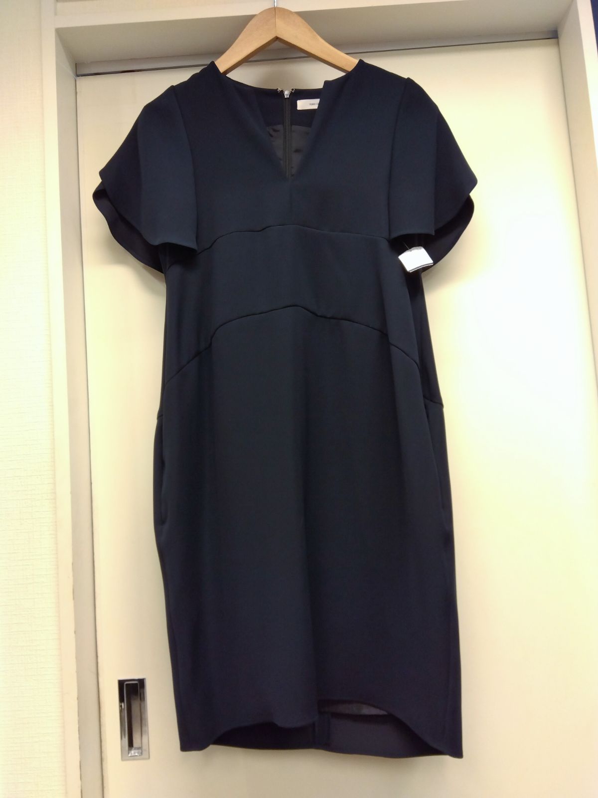 M28 ヨーコチャン YOKOCHAN 半袖ワンピース フォーマル 上品 40サイズ