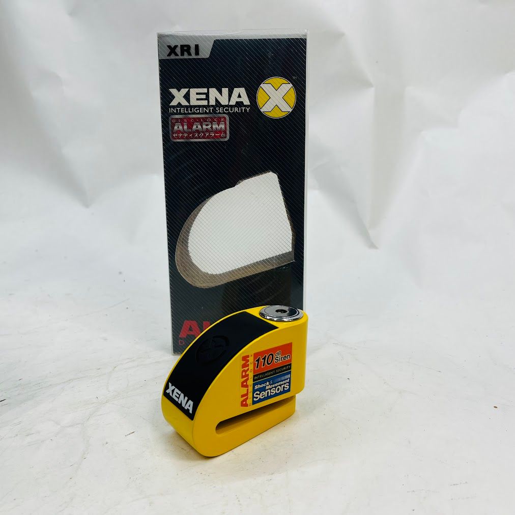 ゼナ ディスクアラーム XR 1 LIMITED イエロー 置き古しの バッテリーは 交換済み