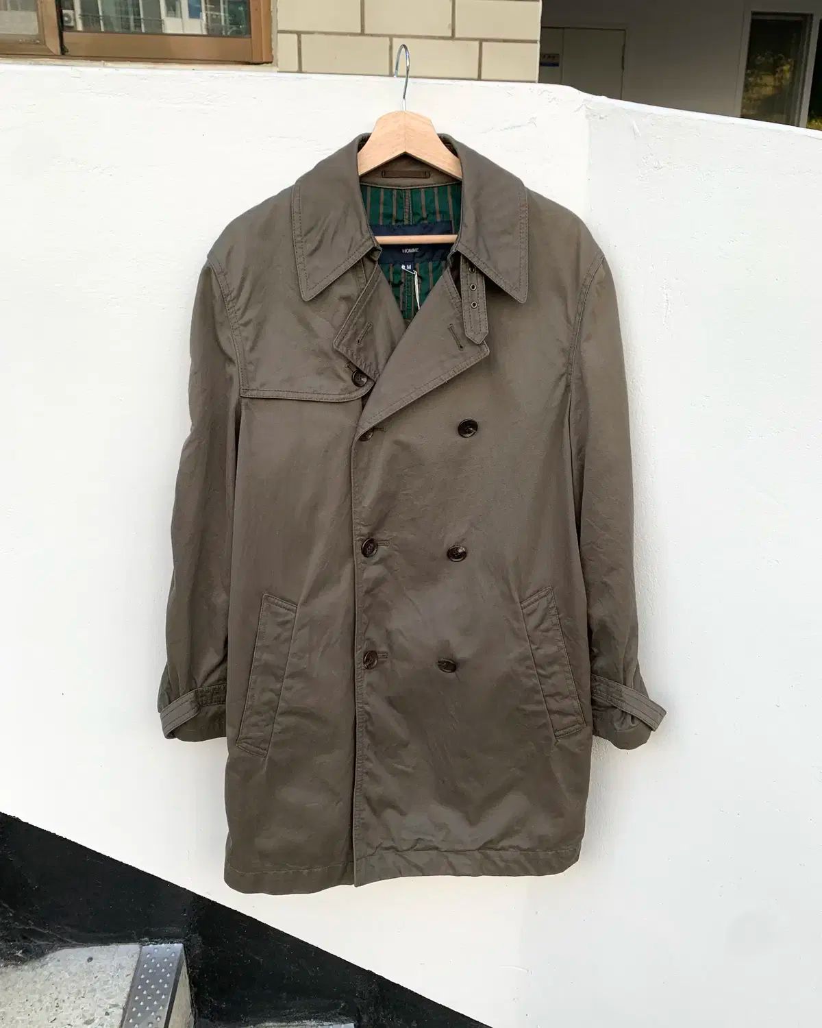 コム デ ギャルソン オム トレンチ コート