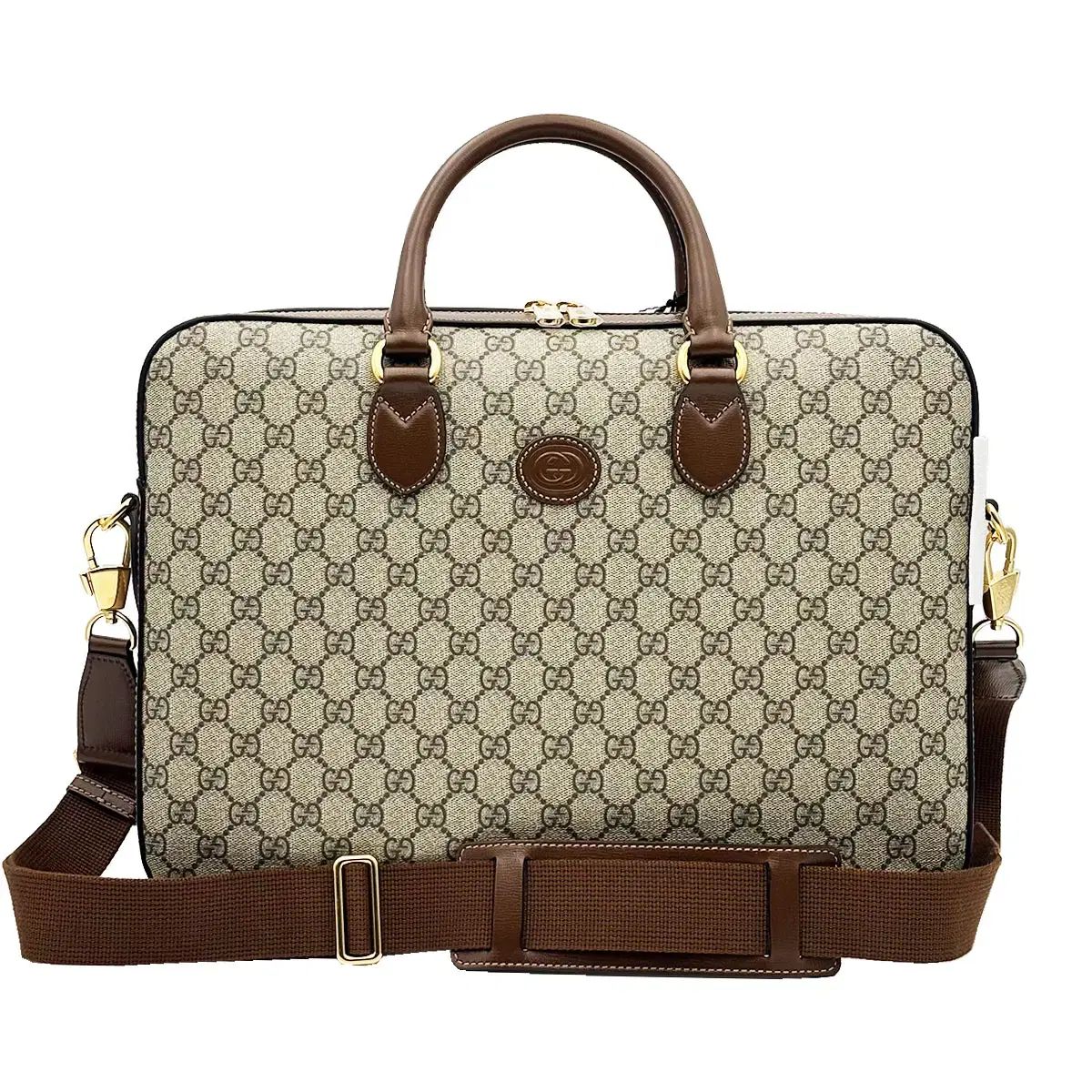 グッチ Gucci 674140 インターロッキング G ブリーフケース