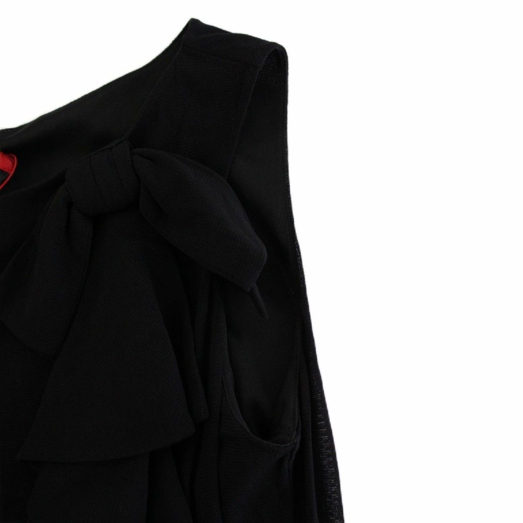 ヴィヴィアンタム VIVIENNE TAM ノースリーブ ワンピース ひざ丈