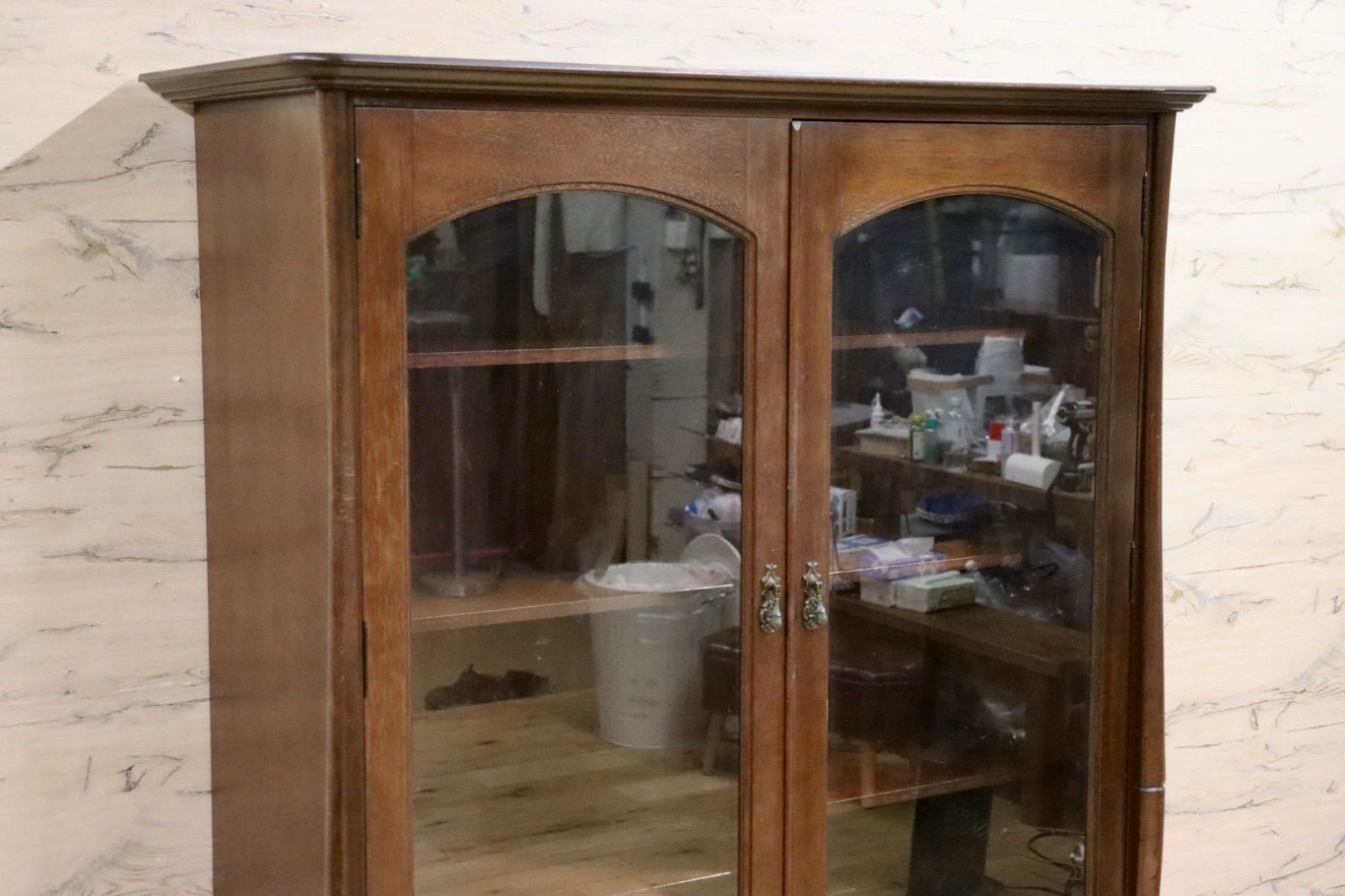 GMIH292○maruni / マルニ 飾り棚 キャビネット 本棚 食器棚 収納家具