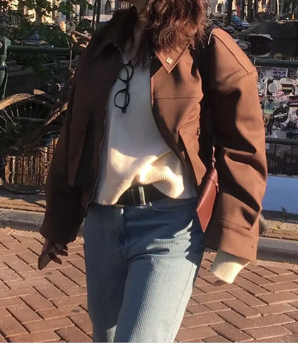 markedly DEEPMUZE LONDONFLAT ブリード ブルゾン ジャケット ブラウン 1枚