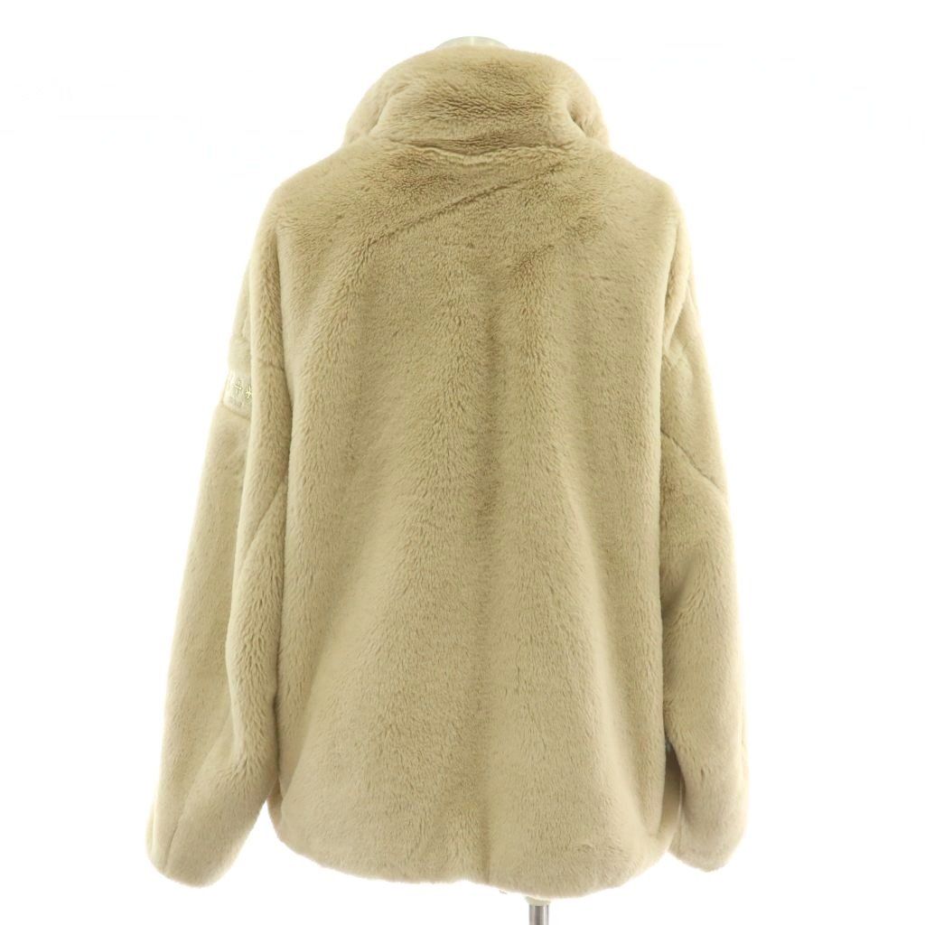 タトラス TATRAS BARBRA バルブラ ボアブルゾン エコファー ジャケット コート アウター 2 ベージュ LTA22A4903-L YM