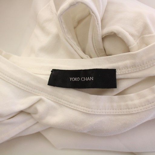 ヨーコチャン YOKO CHAN Aラインフレンチスリーブカットソー