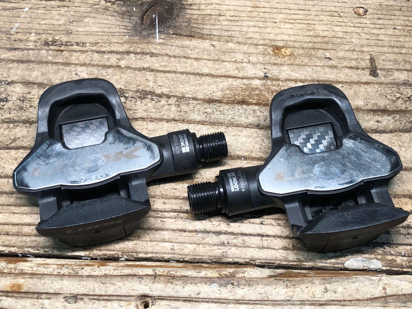 JN 537 ルック LOOK KEO BLADE ビンディングペダル クロモリシャフト