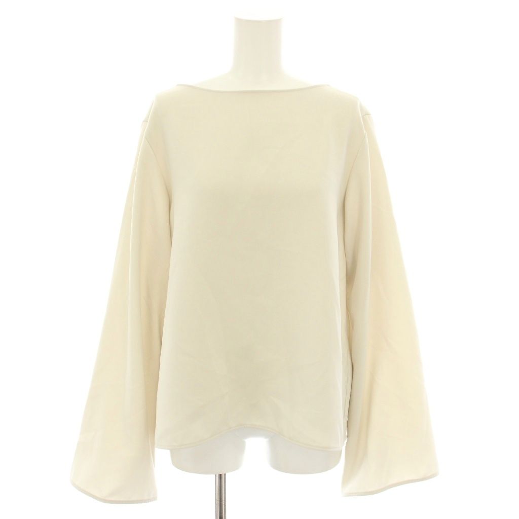 ドゥーズィエムクラス DEUXIEME CLASSE エブリデイアイライク EVERYDAY I LIKE 24SS ソフィア Sofia ジップスリーブブラウス シャツ カットソー ボートネック 長袖 ベージュ 24051500803010 YT