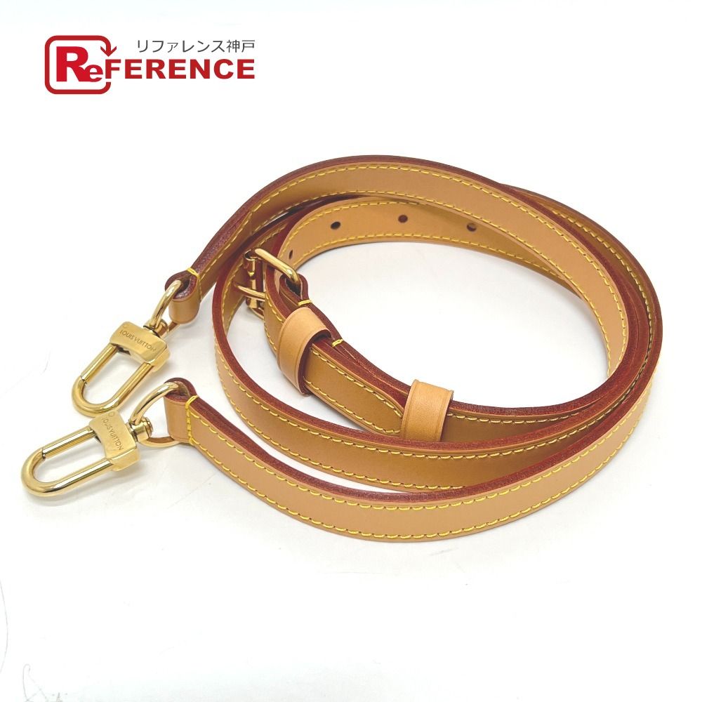 LOUIS VUITTON ルイヴィトン ショルダーストラップ ヌメ革 調節 ヌメ革 ベージュ