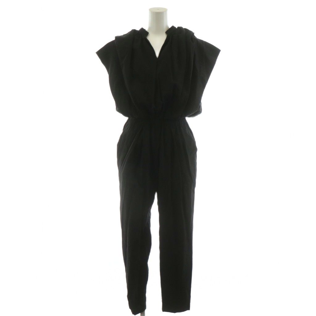 ローヘン LOHEN オールインワン フレンチスリーブ 36 黒 ブラック LH22SS-OP016 AN20