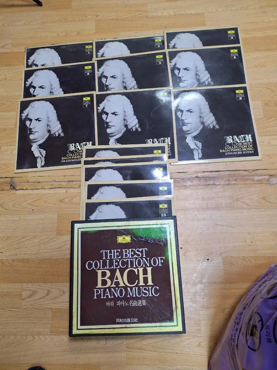 バハ マイスウィートピアノ ピアノ 有名な曲の LP 15 セット