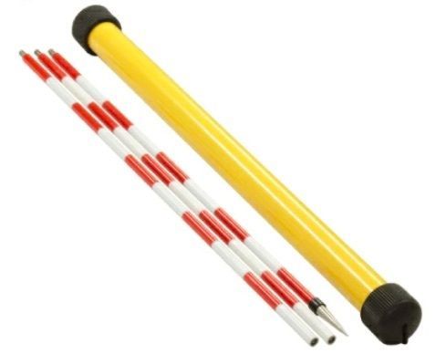 マイゾックス DM用ピンポール 5個セット 50cm×3本 ステンレス DMP-9 ミニプリズムの支援 光波測量 測定具 MYZOX お買得必見