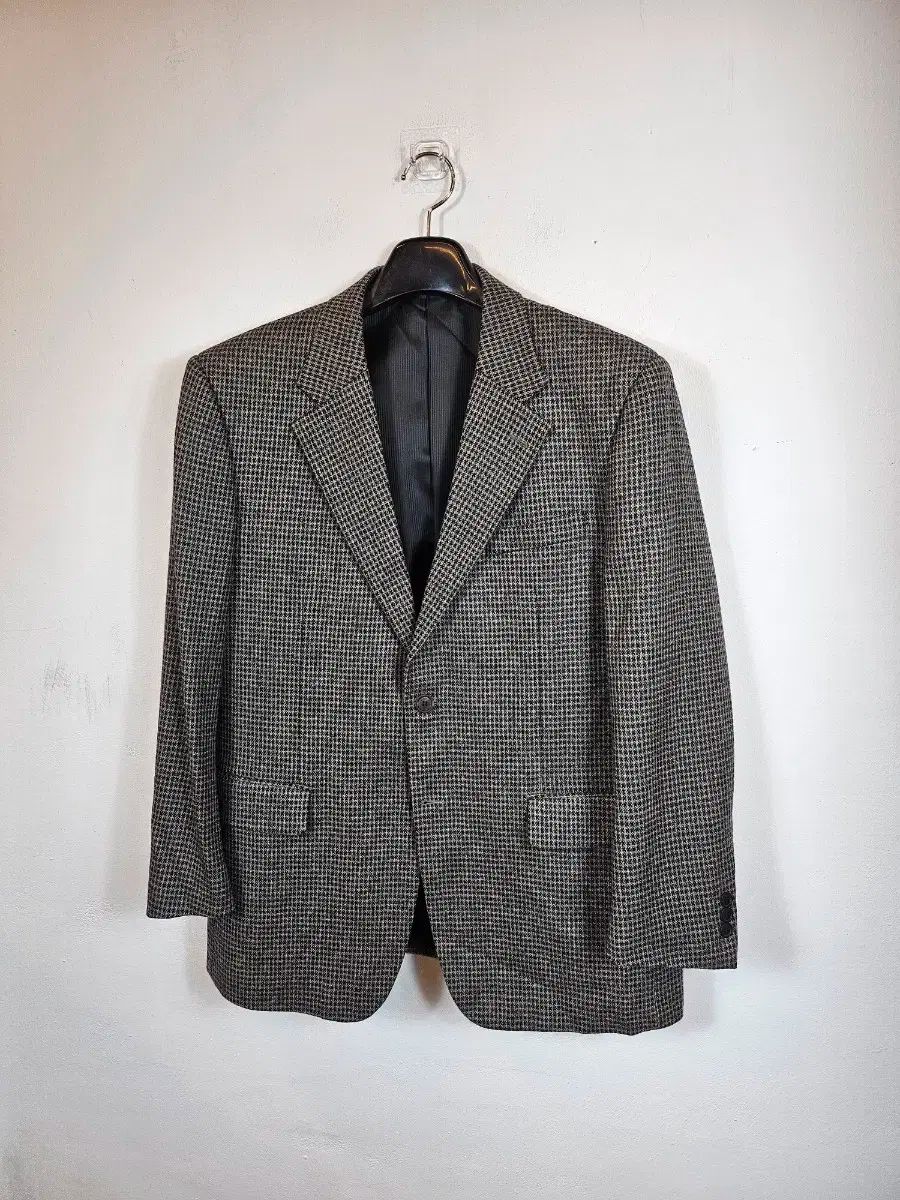 ピエール カルダン ウールカシミア CHECK ブレーザー 100 L