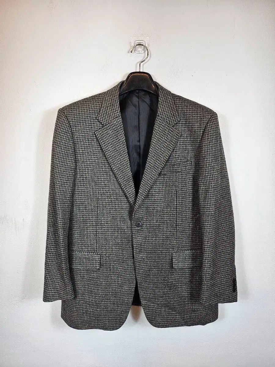 ピエール カルダン ウールカシミア CHECK ブレーザー 100 L