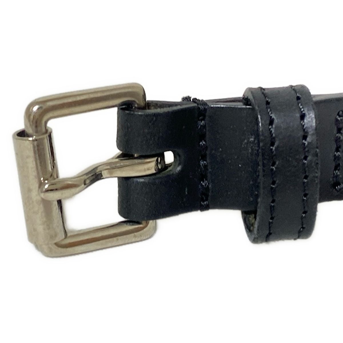 MargaretHowell(マーガレットハウエル) ベルト s - 黒 レザー - メルカリ