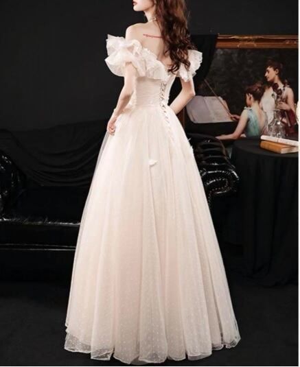 イベント 発表会 結婚式 豪華 エレガント 気品 ドレス S 7号 OPN1103