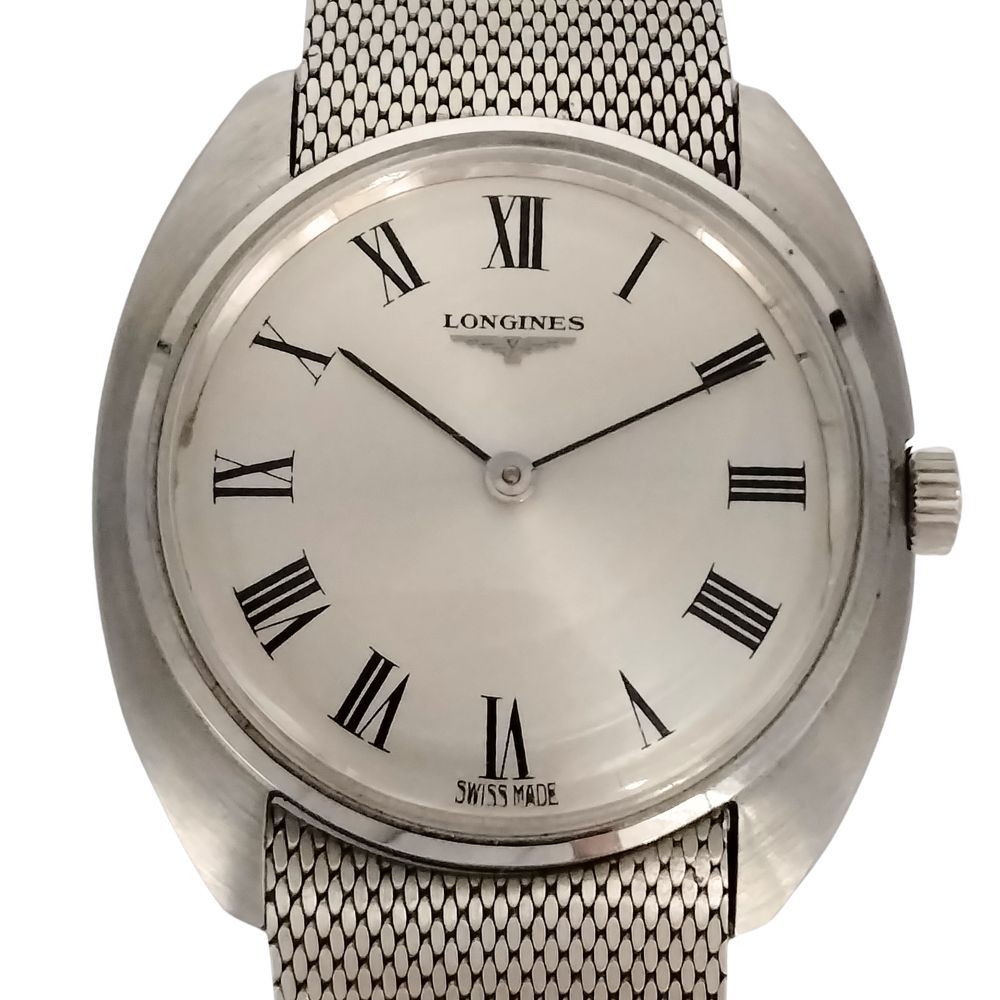 LONGINES ロンジン ローマン インデックス 手巻き ステンレス メンズ 腕時計 C901