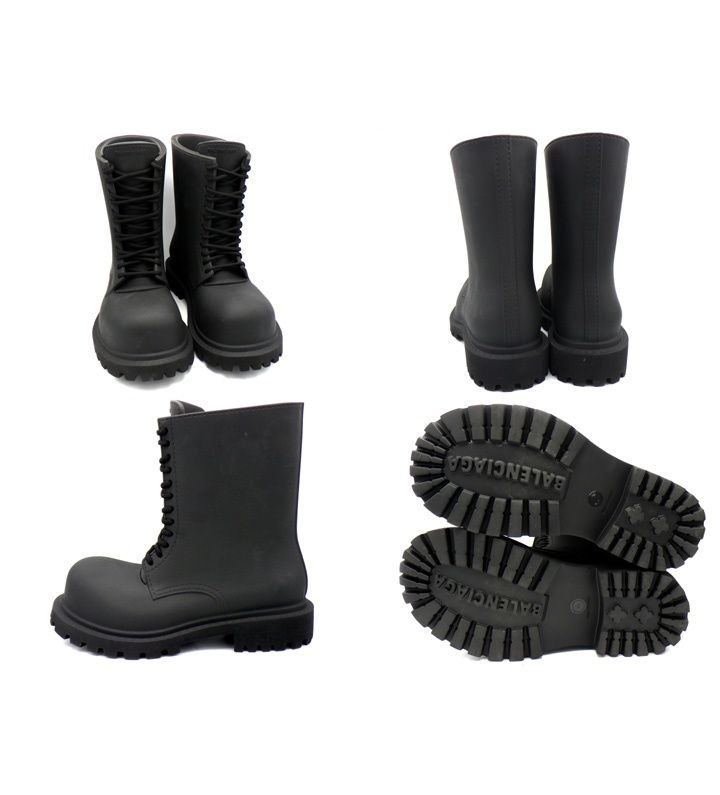 バレンシアガ ステロイドブーツ 40 カニカマ Balenciaga Steroid アンクルブーツ | ブラック | FARFETCH JP