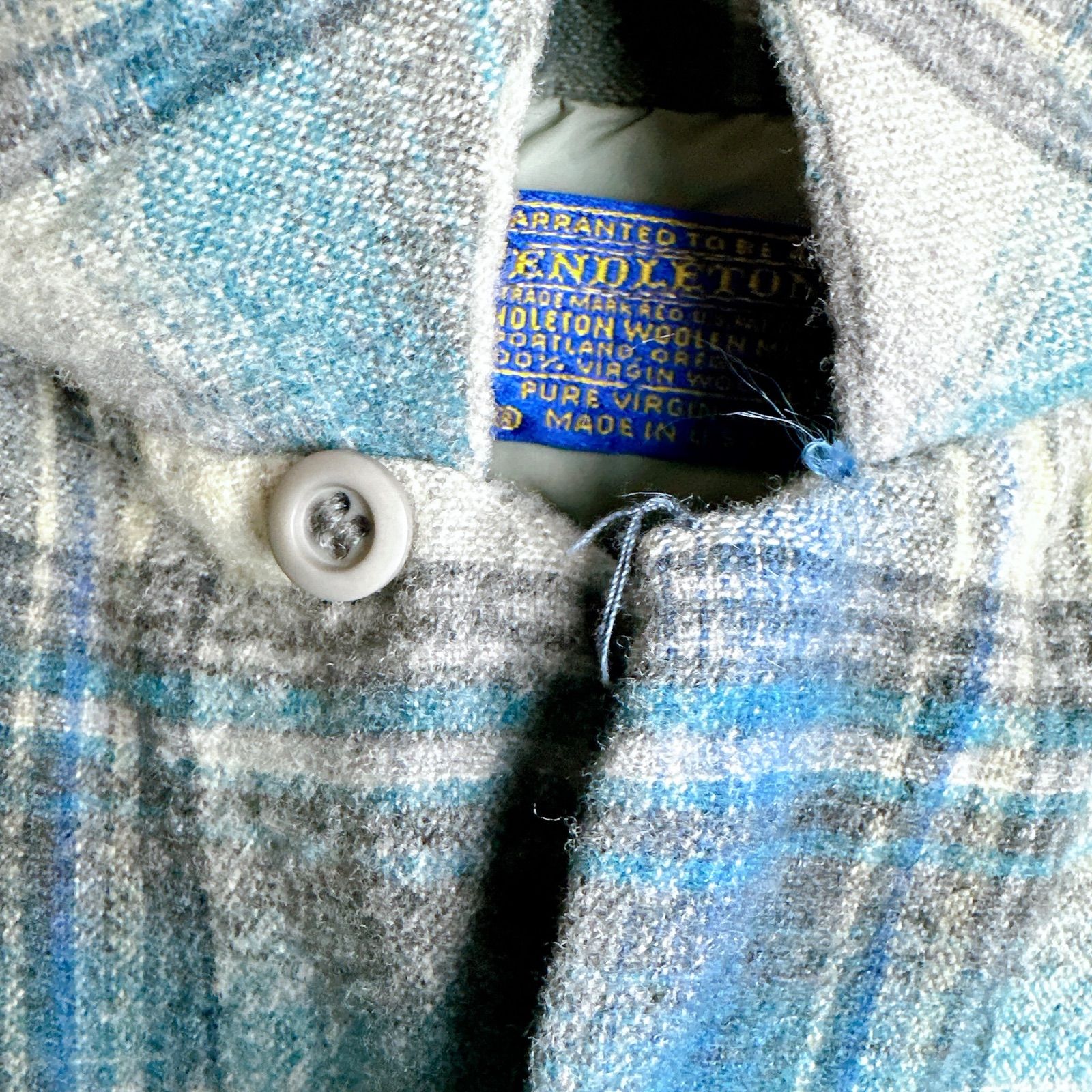 り*様 70's Pendleton ペンドルトン オンブレチェック ボードシャ 70s Pendleton ペンドルトン ボードシャツ BoardShirt Mサイズ