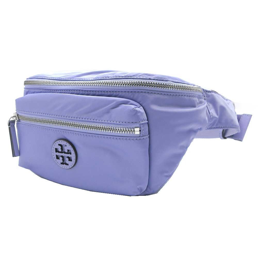 トリーバーチ 164599 1024 500 PALE IRIS ペールアイリス バッグ ショルダーバッグ TORY BURCH SHINE ナイロン ベルトバッグ ボディバッグ ウエストポーチ アウトレット レディース