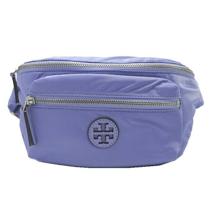 トリーバーチ 164599 1024 500 PALE IRIS ペールアイリス バッグ ショルダーバッグ TORY BURCH SHINE ナイロン ベルトバッグ ボディバッグ ウエストポーチ アウトレット レディース