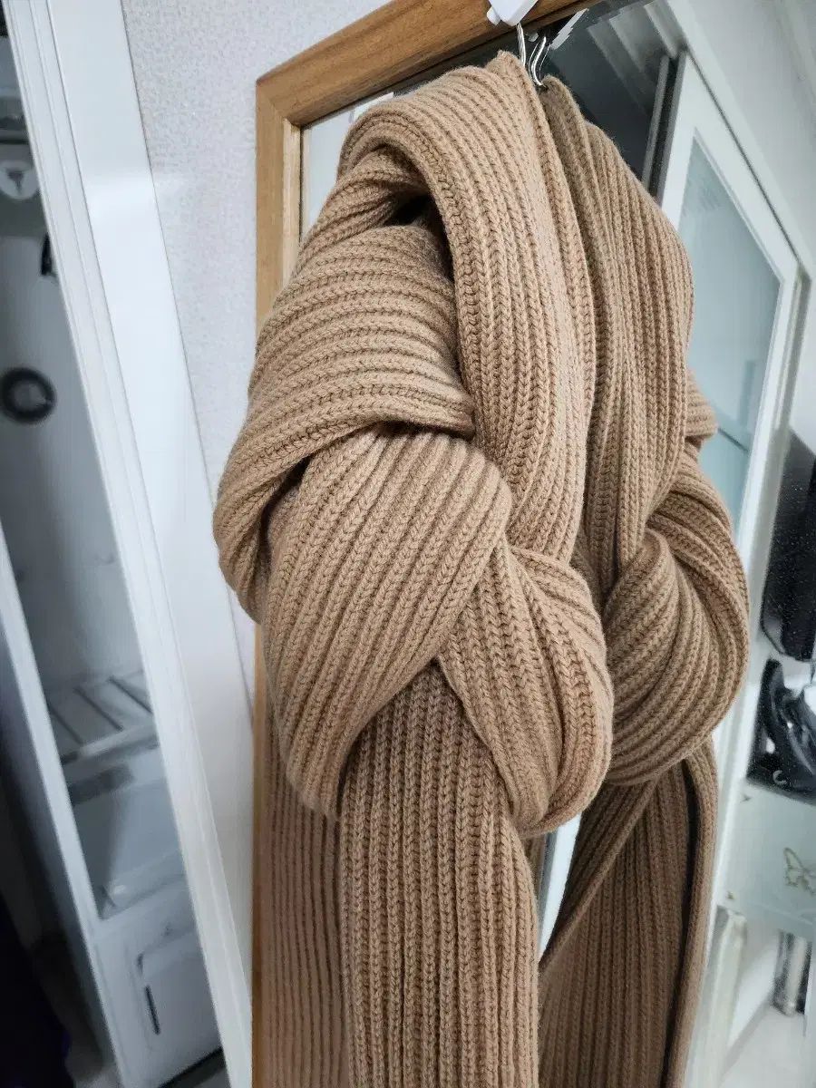 カシミア迷ニット マフラー