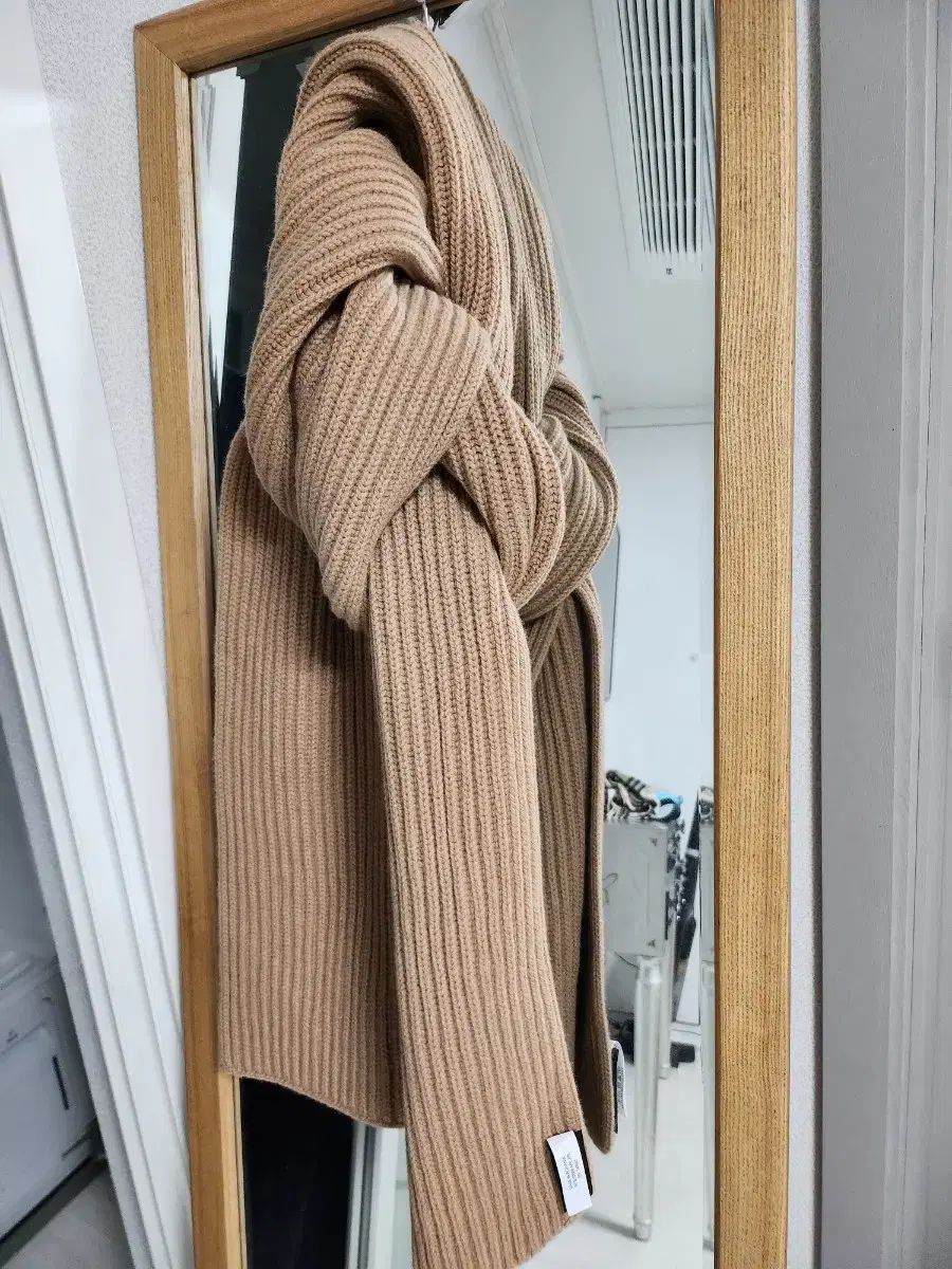 A.P.C. ウール カシミア迷ニット マフラー