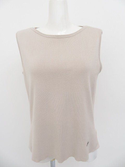 【参考価格41,800円】【クリーニング済】FOXEY BOUTIQUE 42199 / フォクシーブティック40 ナチュラル ニットトップ アフェット