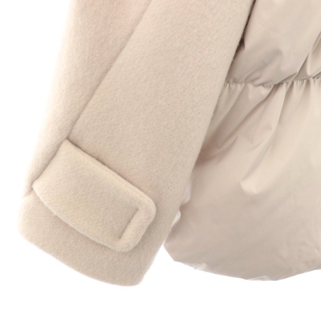 ANAYI ウール切り替えダウンショートコート 新品未使用 ウール切り替えダウンショートコート | ANAYI/アナイ | 三越伊勢丹