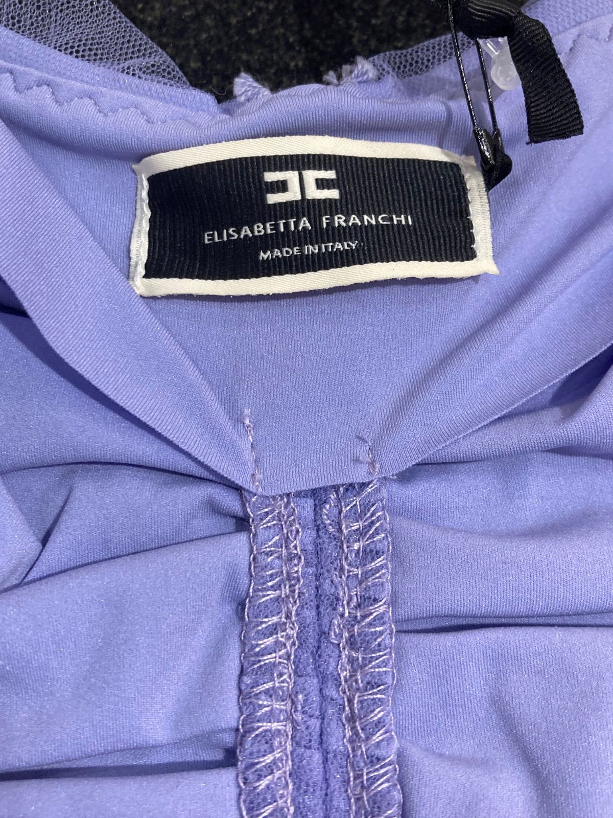 エリザベッタ ELISABETTA FRANCHI タイトスカート 40サイズ ラベンダー レディーススカート イタリア製 WWW_SMP1DAWEKUDUS_SCH_ID