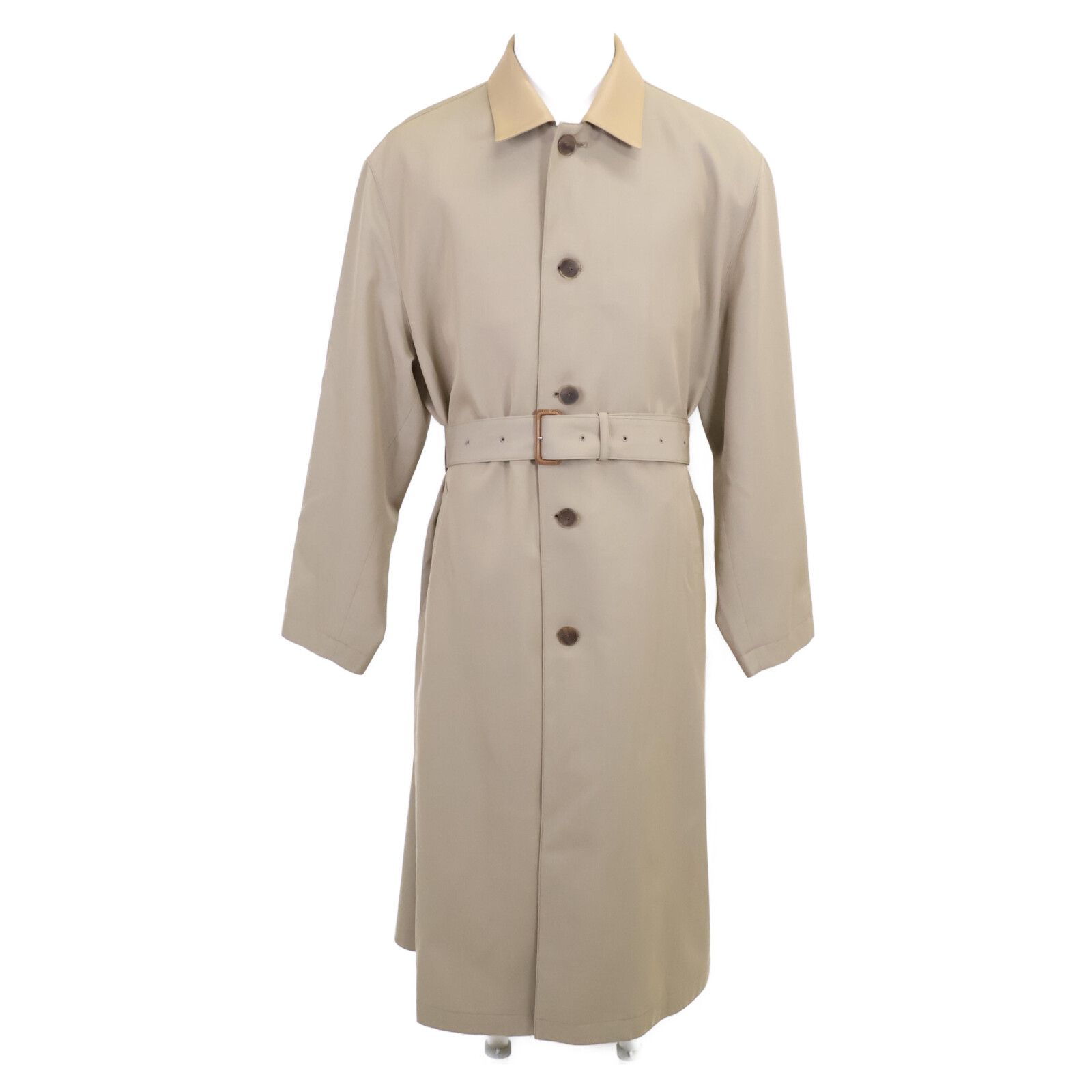 AURALEE オーラリー 25SS A25SC01MC LIGHT WOOL MAX GABARDINE CHAMBRAY SOUTEIN COLLAR COAT 3