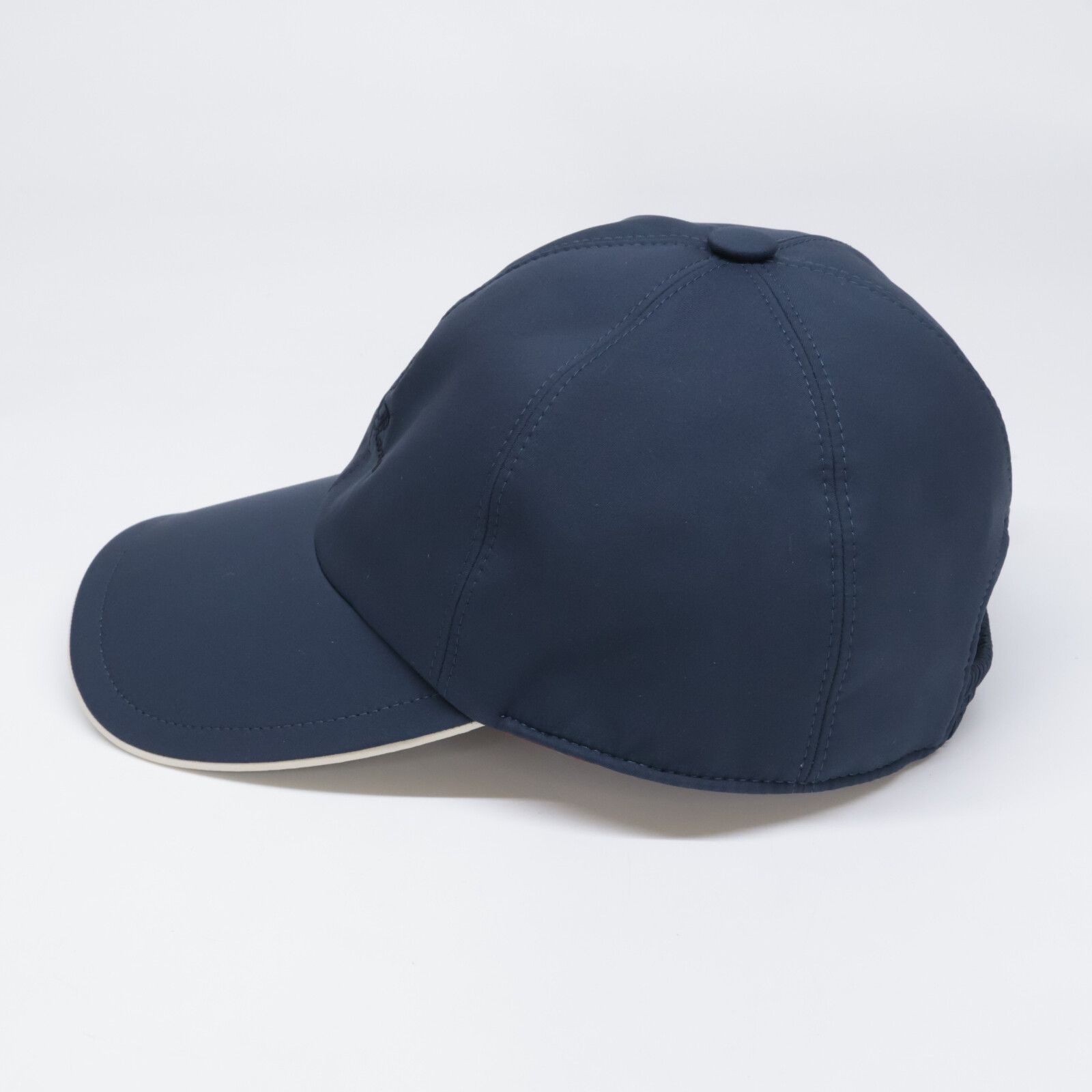 Loro Piana ロロピアーナ FAN9282 ベースボールキャップ M Baseball Cap Cotton Blue Navy | Loro Piana US
