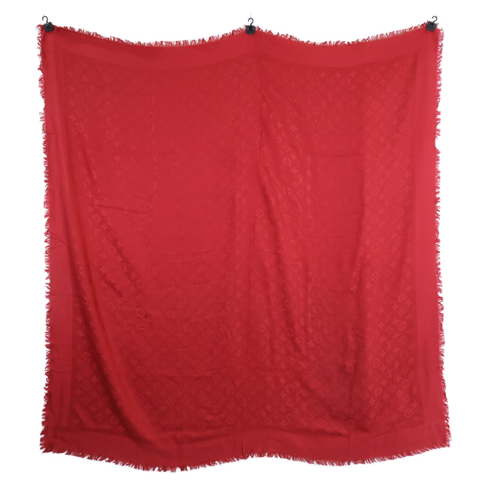 LOUIS VUITTON ルイヴィトン 401910 モノグラム シルク ウール