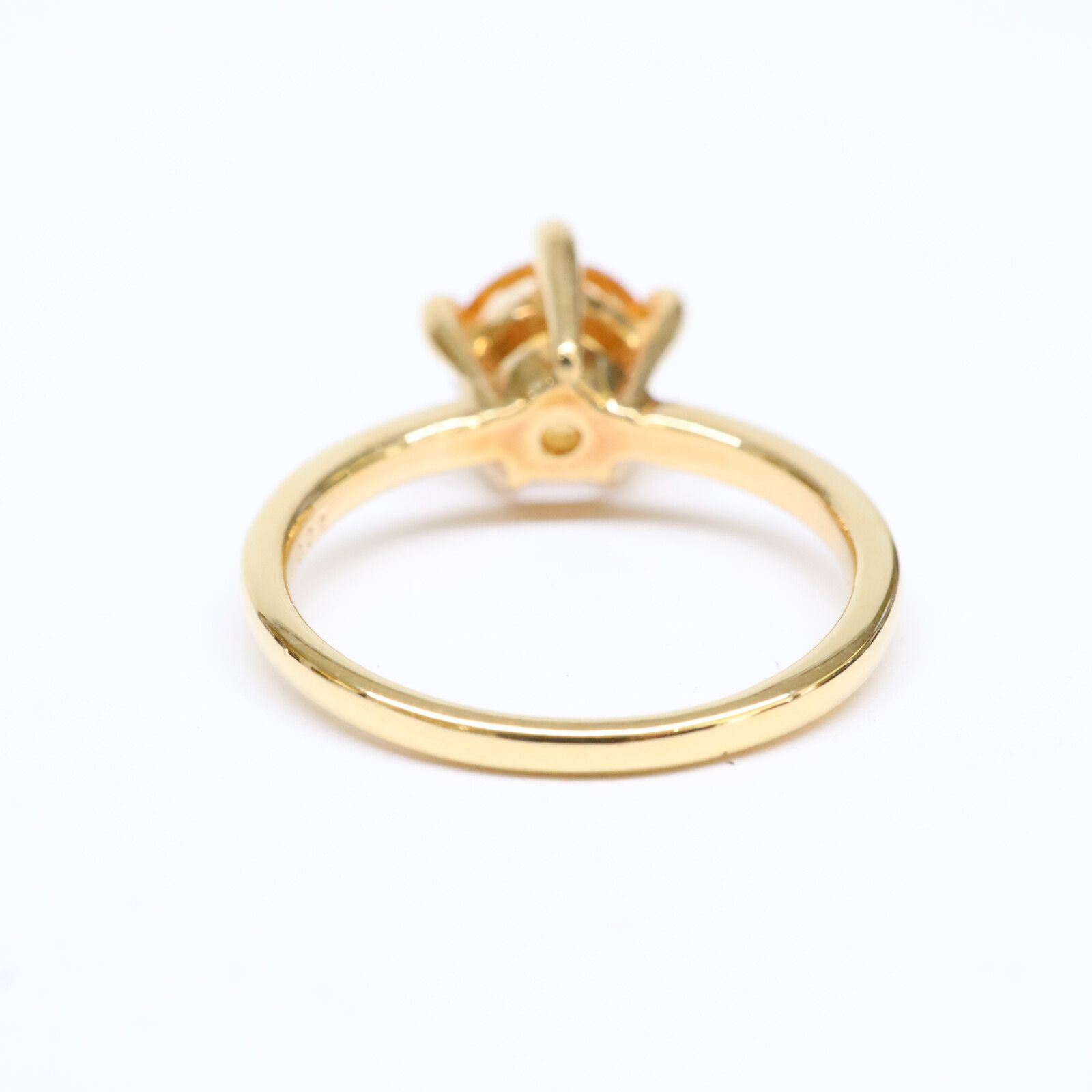 PonteVecchio ポンテヴェキオ K18YG CT1.14ct D0.02ct シトリン