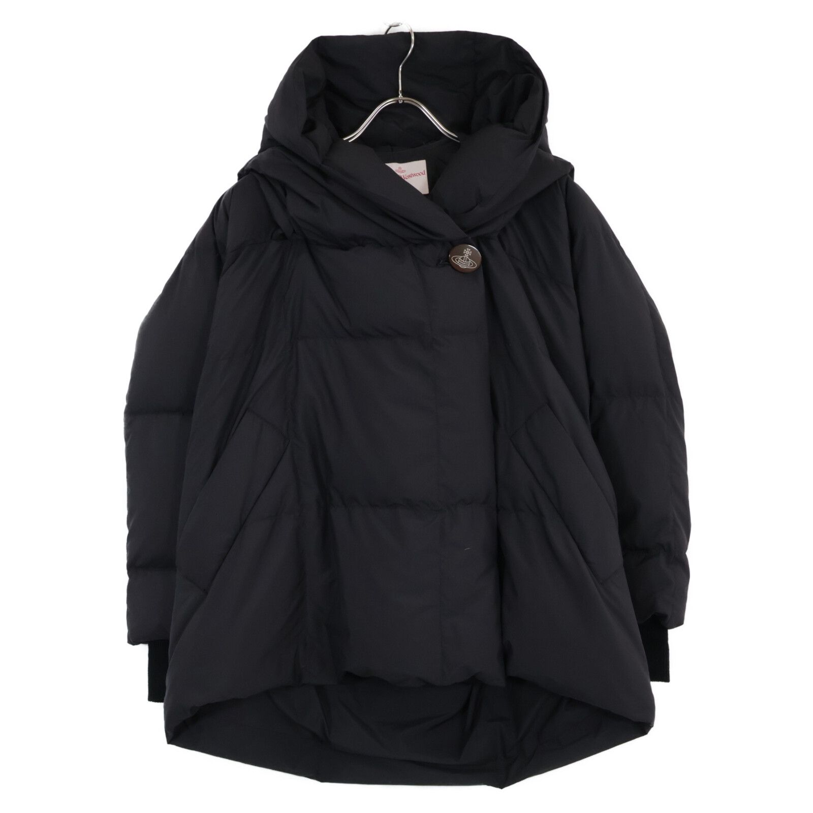 VivienneWestwoodRedLabel ヴィヴィアンウエストウッドレッドレーベル 17-12-402003 オーブボタン フード ダウンジャケット 1