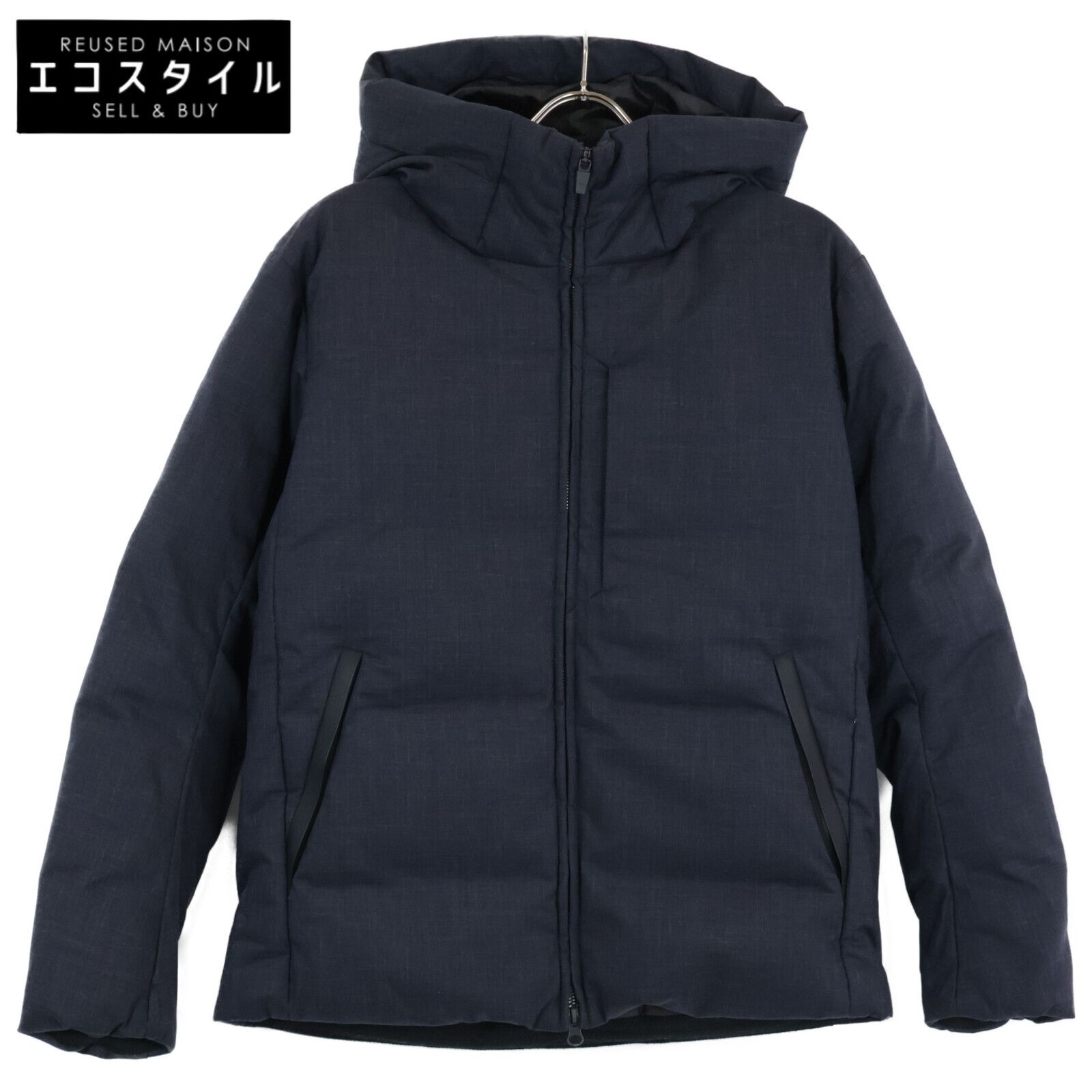 B-Y U-ARROWS ビューティーアンドユース ユナイテッドアローズ 小松マテーレ フーデッドダウンジャケット M