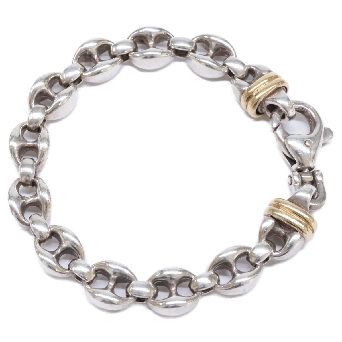 TIFFANY-Co. ティファニー 925 x K 18 ヴィンテージ アンカーチェーン