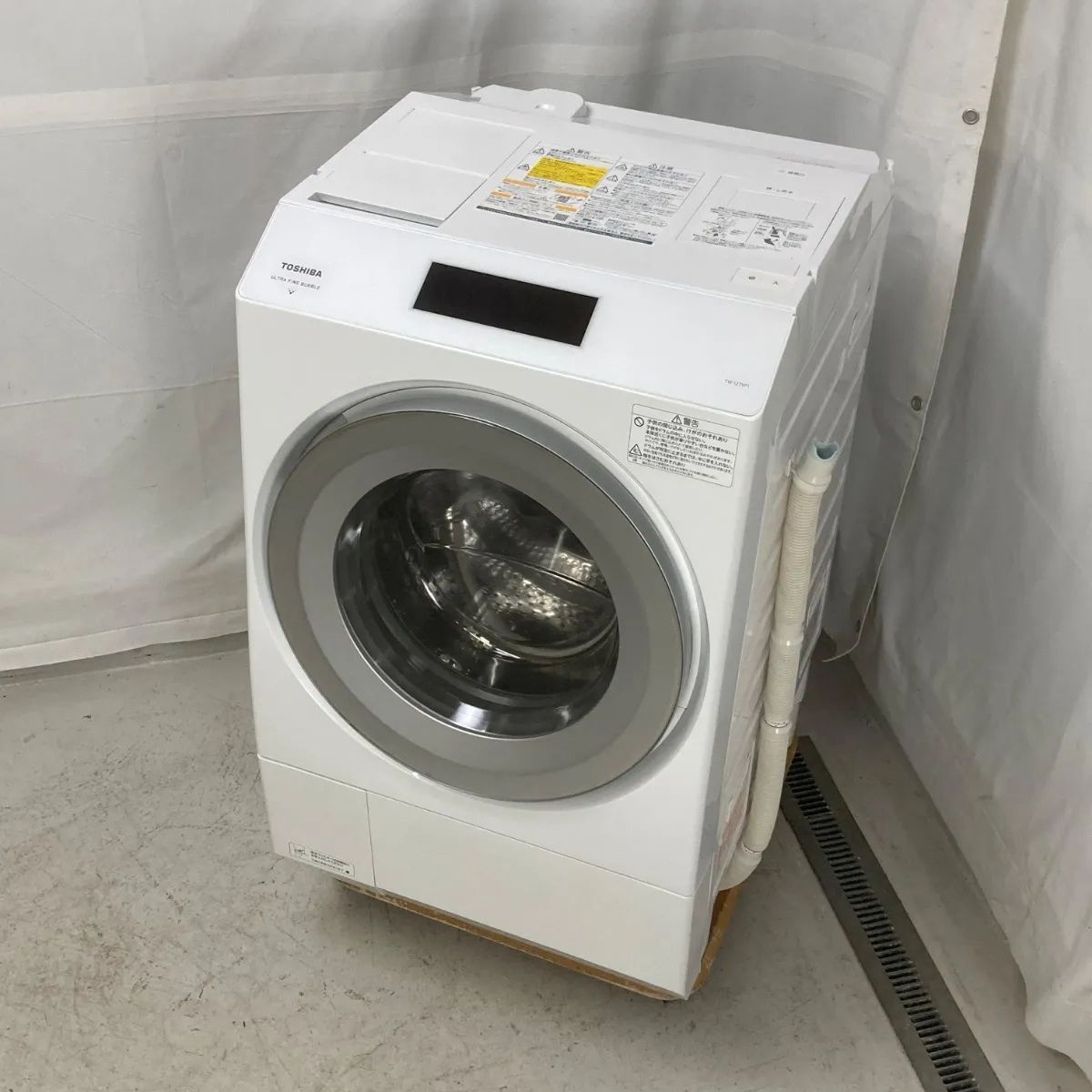 東芝　ドラム　洗濯　乾燥　12kg 右 白　zaboon　21年製　タッチパネル ヨドバシ.com - 東芝 TOSHIBA ドラム式洗濯乾燥機 ZABOON （ザブーン