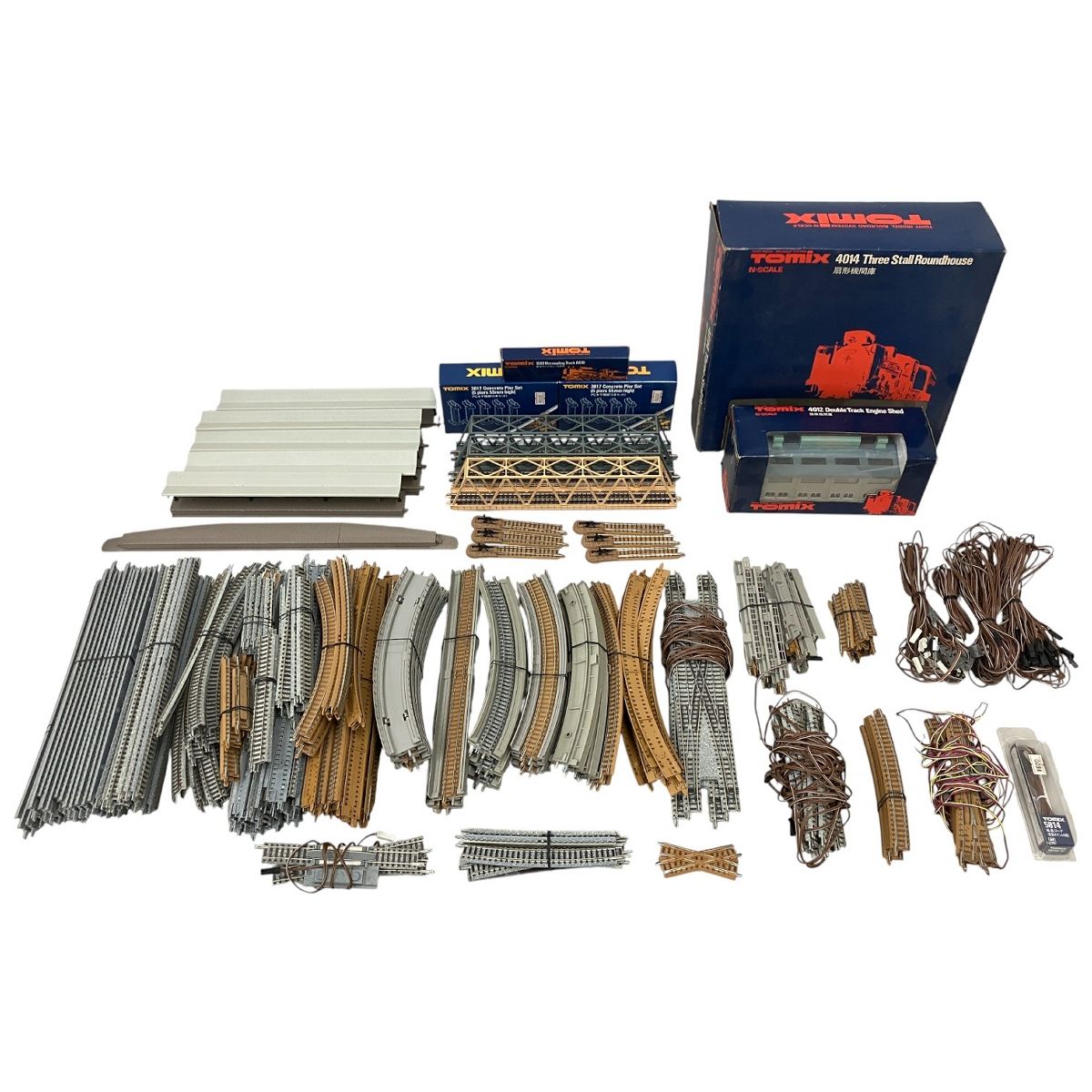 TOMIX 1247 1271等 線路 ストラクチャー 鉄道模型 纏め Nゲージ