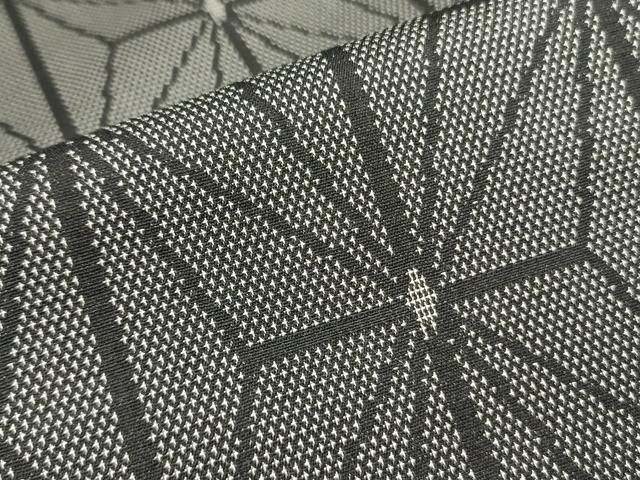 平和屋着物□本場大島紬 7マルキ 麻の葉文様 正絹 逸品 DAAY2735op