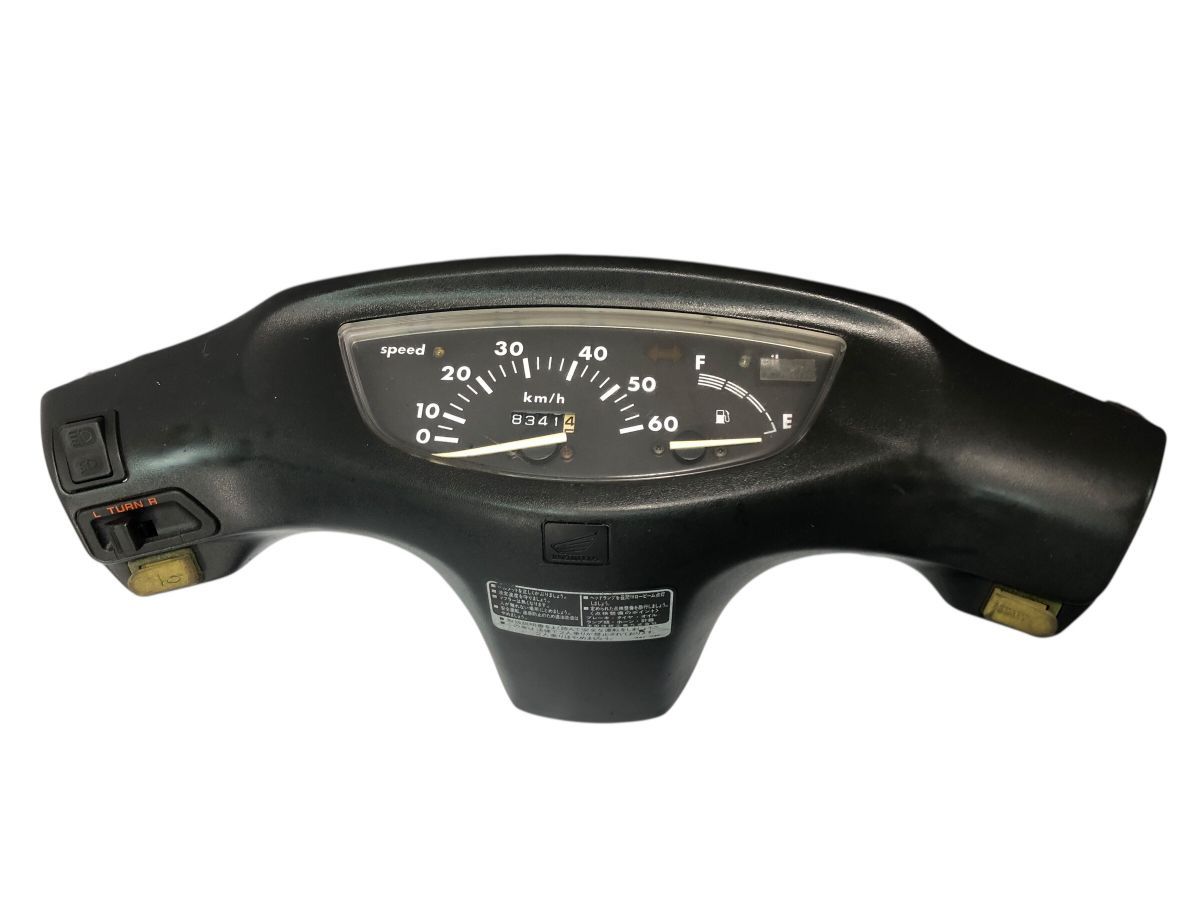 HONDA ライブDio ディオ AF34 メーター カバー スイッチ 作動OK 交換