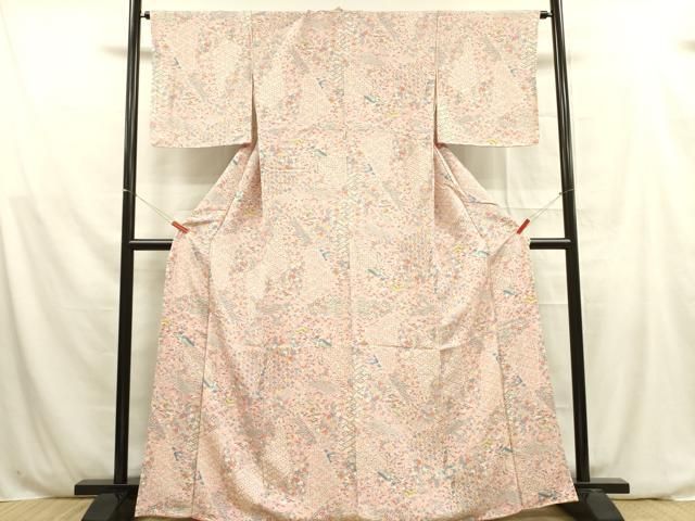 平和屋着物□上質な小紋 風景花文 正絹 逸品 DAAY2751op - メルカリ