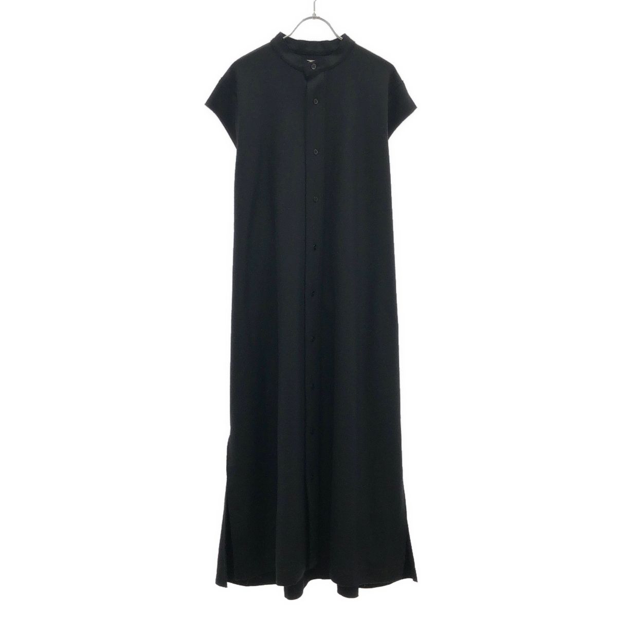 BLAMINK ブラミンク ノースリーブベルトウールワンピース 7926-299-0180 ブラック 36