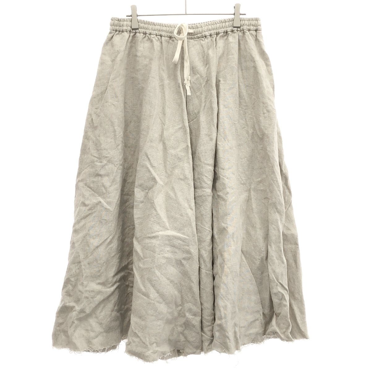 BISHOOL ビシュール リネンドレープパンツ  キナリ F Linen BISHOOL（ビシュール）の「BISHOOL Rayon 袴 pants（その他