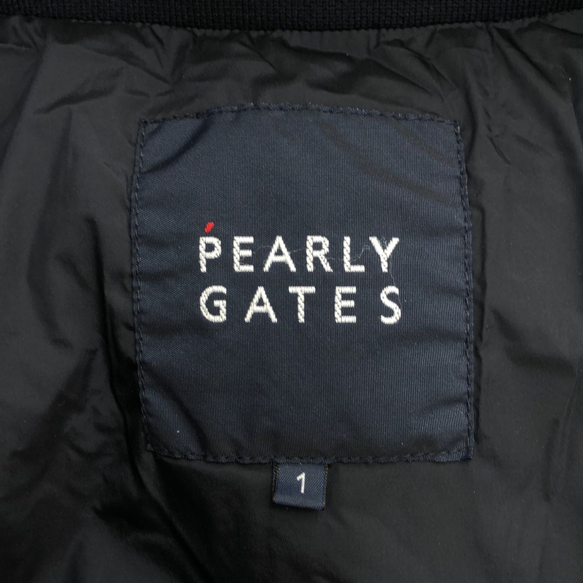 PEARLY GATES パーリーゲイツ ダウンジャケット 055-9220106 ネイビー