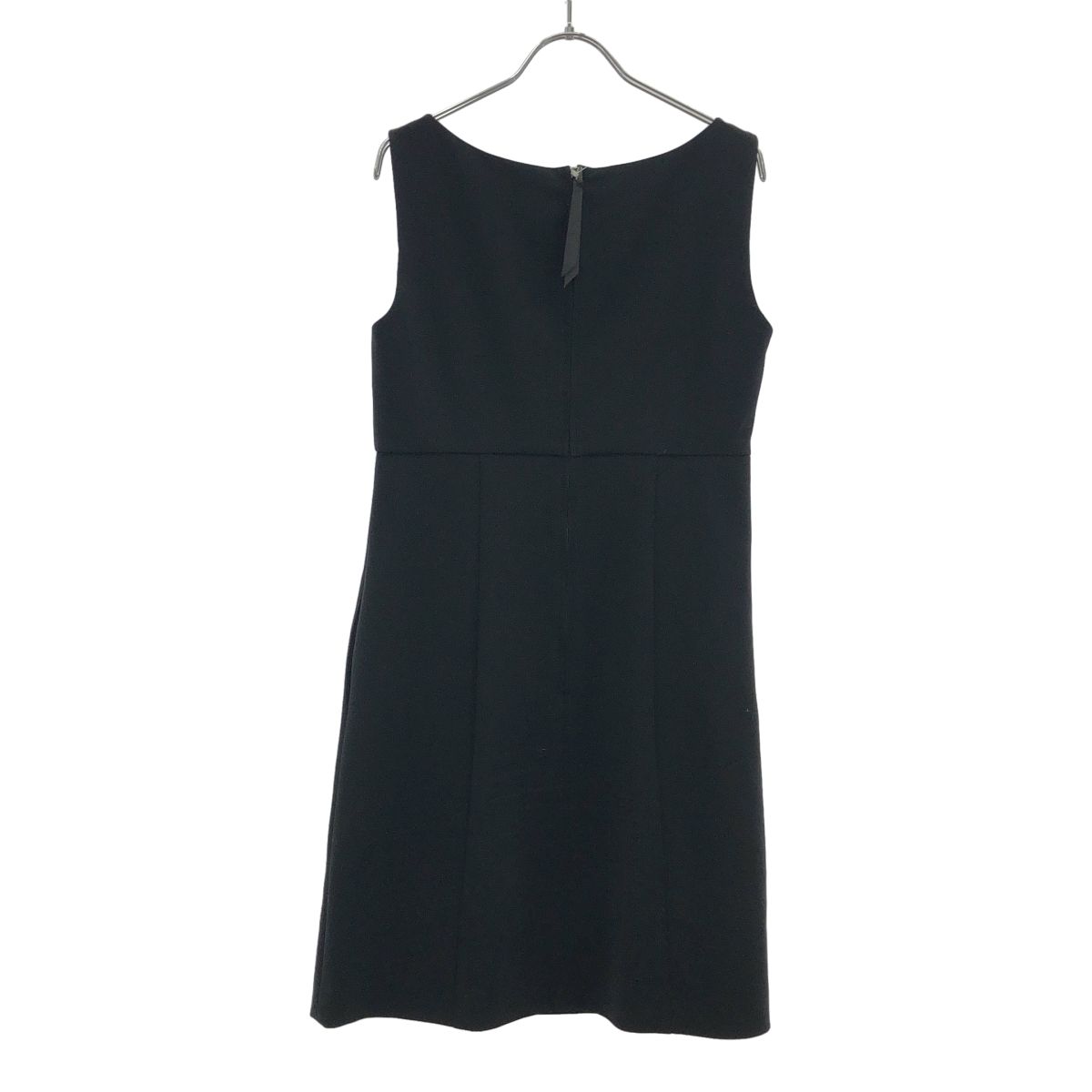 FOXEY NEWYORK フォクシー ニューヨーク サイドボタンノースリーブドレスワンピース 33071- ブラック 40